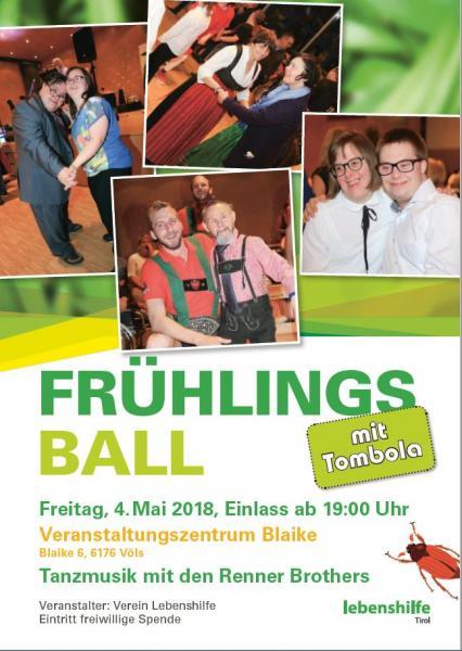 Plakat Frühlingsball 2018