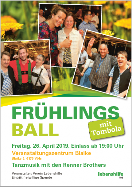Flyer Frühlingsball 2019